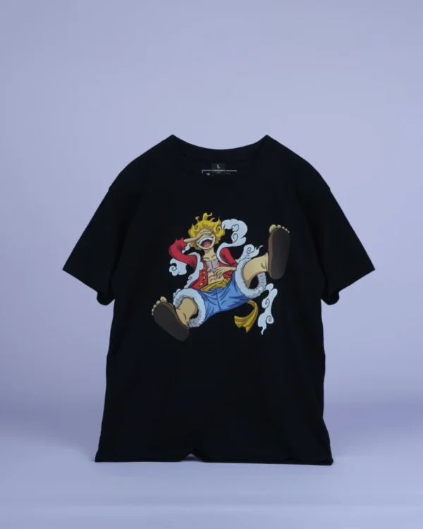 Regular Fit Luffy 5 Black