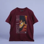 Regular Fit Luffy 6 Maroon