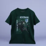 Regular Fit Levi Ackerman Bottle Green