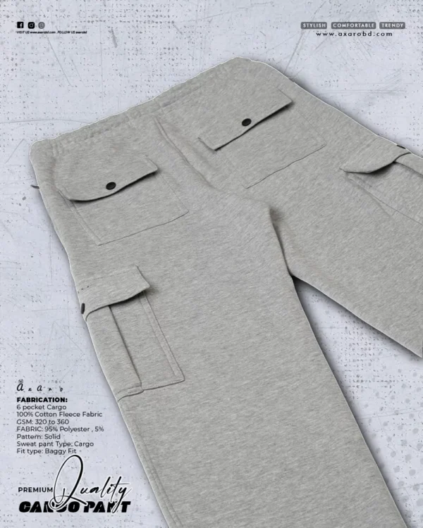 Axaro Grey Melange Sweatpant