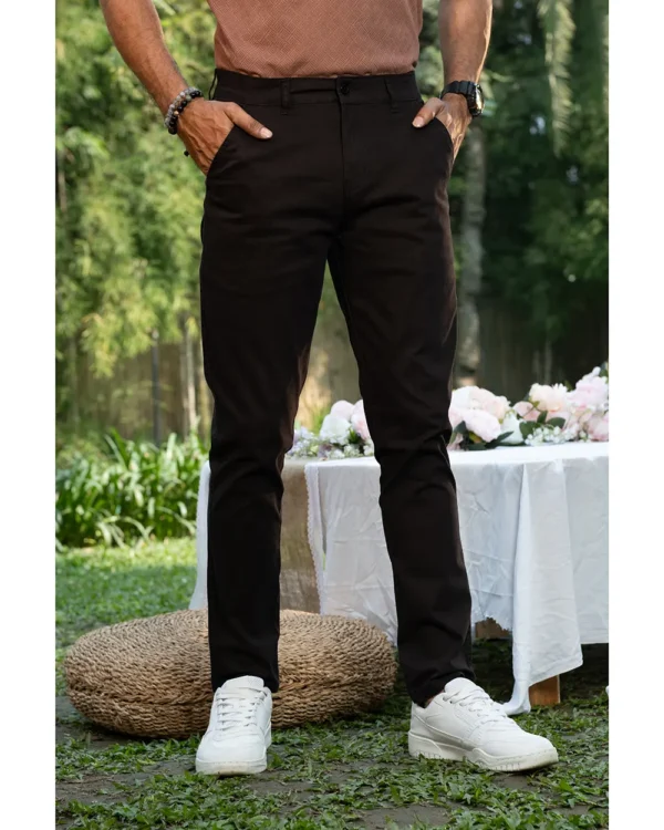 Black Chino Pant