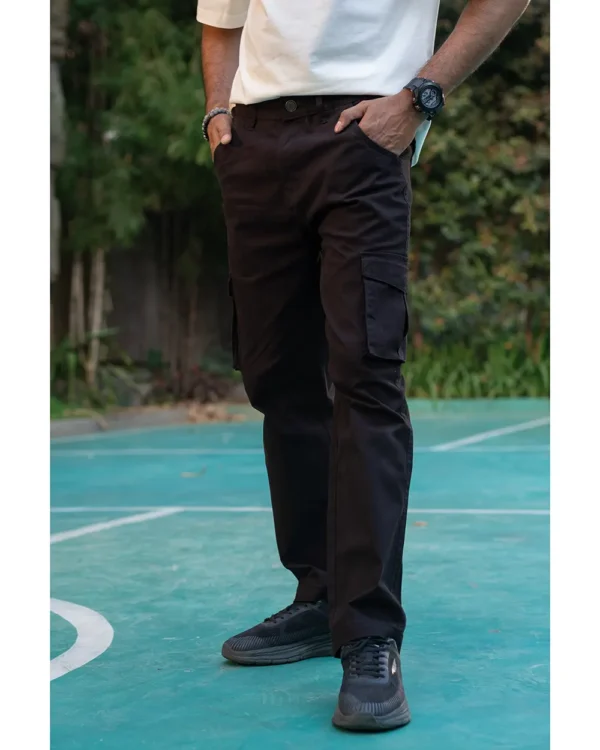 Black Cargo Pant