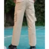 Beige Cargo Pant