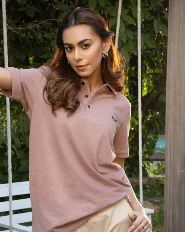 Signature Oriental Pink Polo