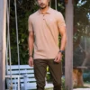 Signature Tan Brown Polo