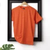 Regular Fit Plain Orange