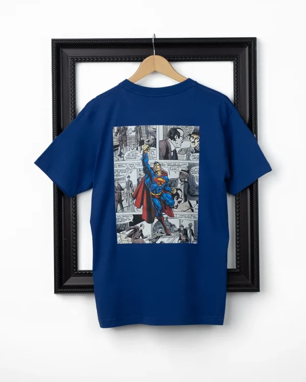 Regular Fit Superman Royal Blue