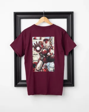 Regular Fit Ironman Maroon