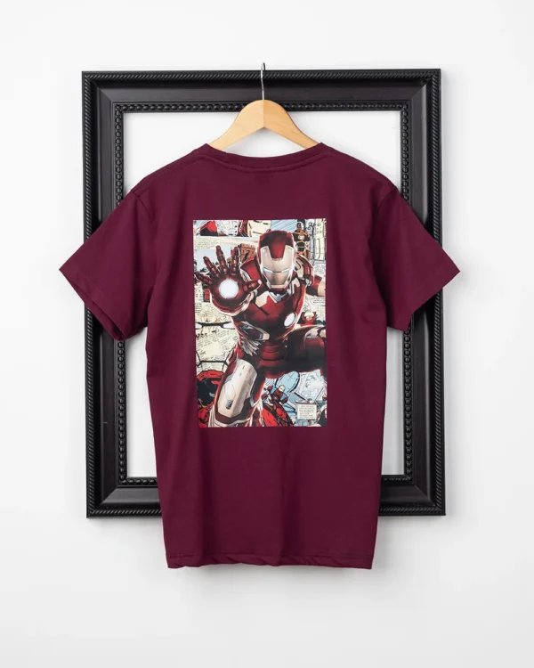 Regular Fit Ironman Maroon