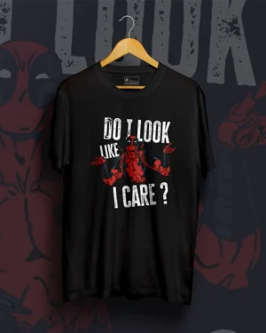 Regular Fit Deadpool Care Black