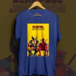 Regular Fit Deadpool Icecream Royal Blue