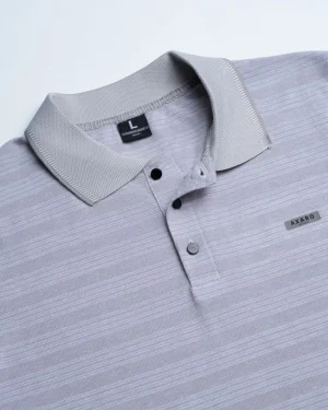 Stripe Ash Polo