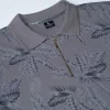 Printed Ash Polo