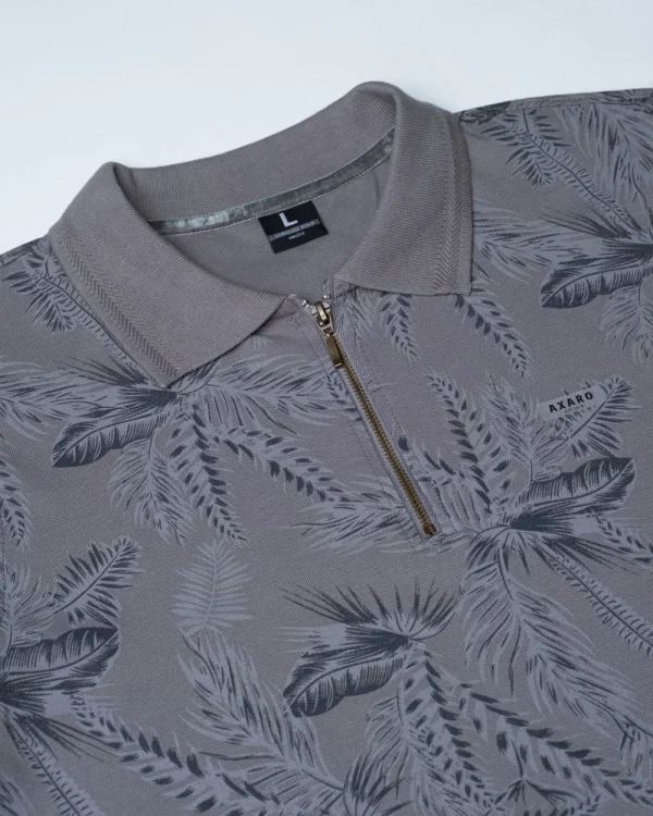 Printed Ash Polo