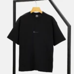 Black Drop Shoulder Tshirt