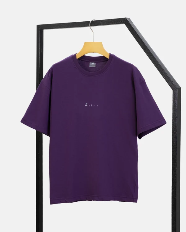 Purple Drop Shoulder Tshirt