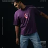 Captain America Classic Purple Drop Shoulder