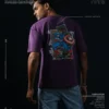 Captain America Classic Purple Drop Shoulder