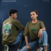 Hulk Classic Olive Drop Shoulder