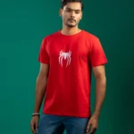 Regular Fit Spider Red