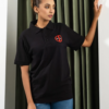 Deadpool Minimal Printed Polo Black