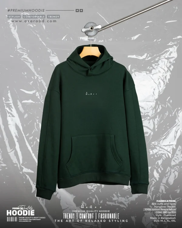 Axaro Squad Bottle Green Hoodie