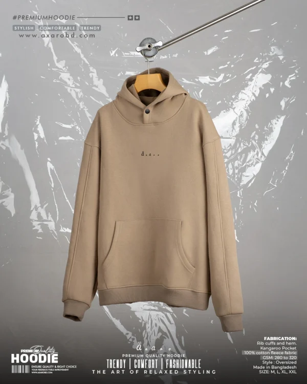 Axaro Squad Dark Beige Hoodie