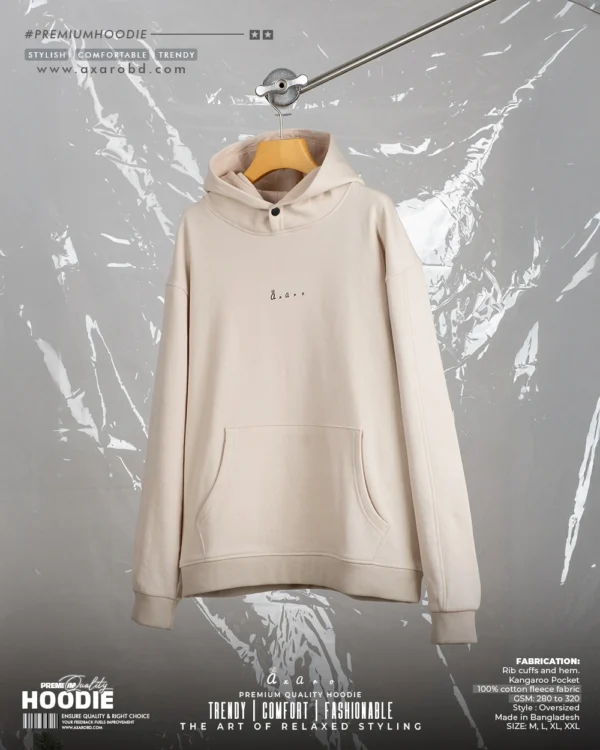 Axaro Squad Light Beige Hoodie