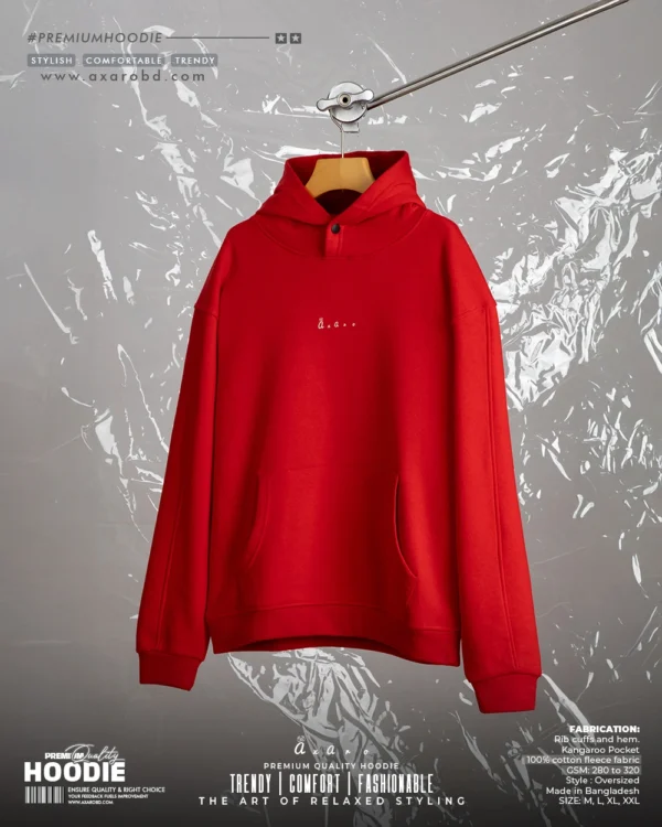 Axaro Squad Red Hoodie