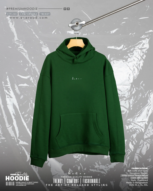 Axaro Squad Bottle Green Hoodie