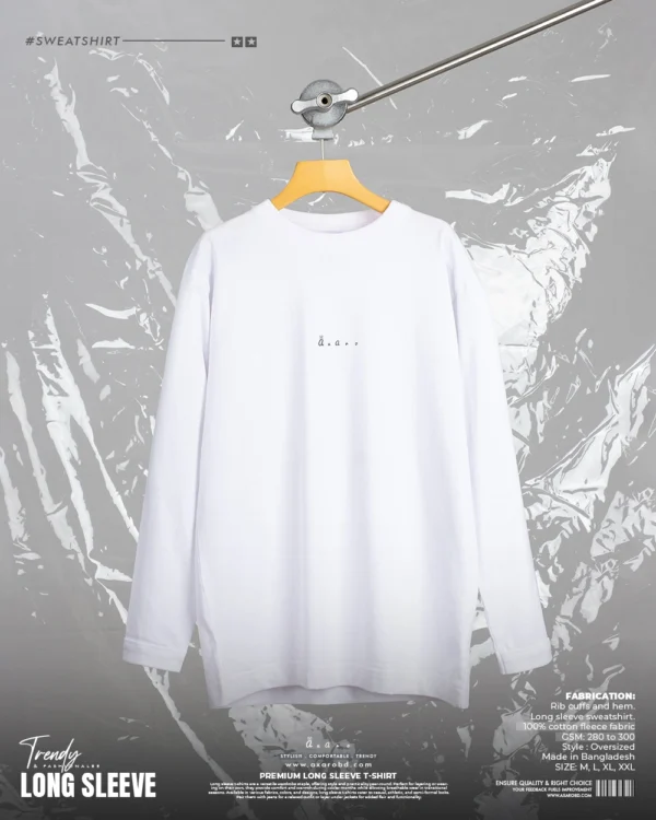 Regular Full Sleeve T-shirt White