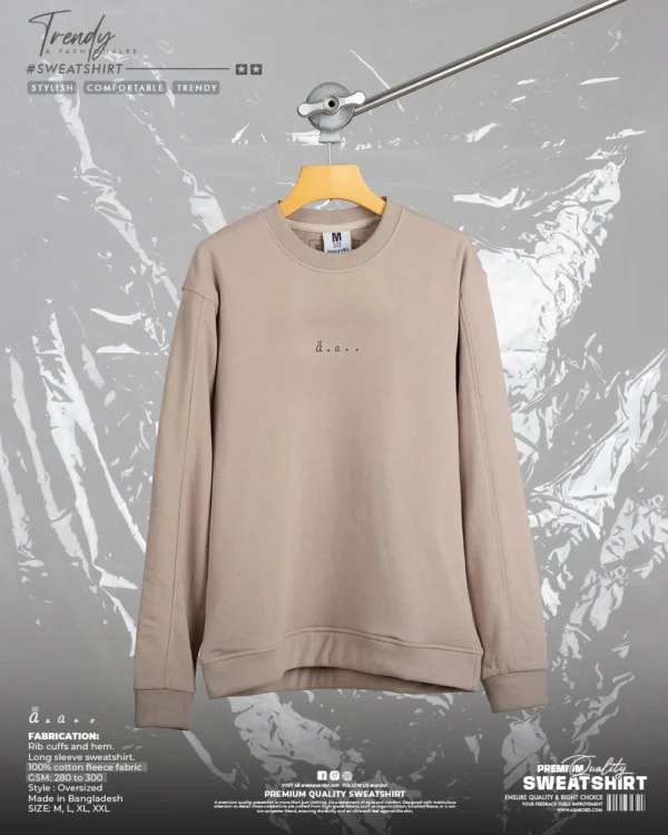 Axaro Squad Beige Sweatshirt