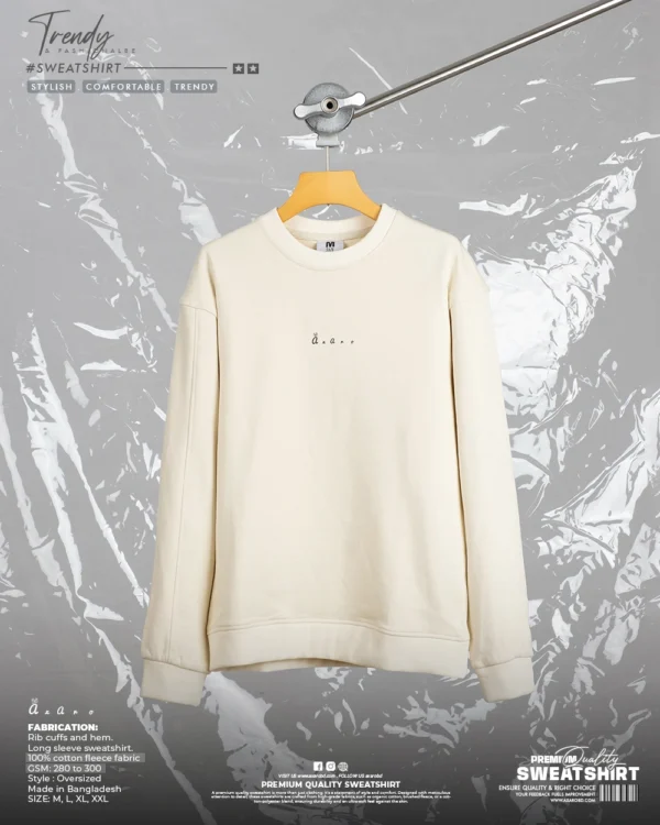 Axaro Squad Cream Sweatshirt