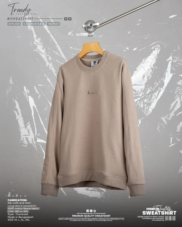 Axaro Squad Beige Sweatshirt