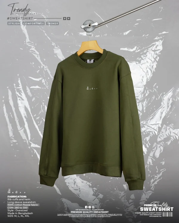 Axaro Squad Olive Sweatshirt