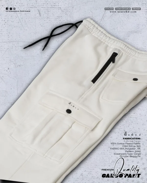 Axaro Off White Sweatpant