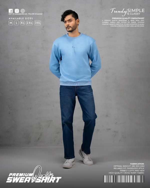 Axaro Squad Sky Blue Sweatshirt