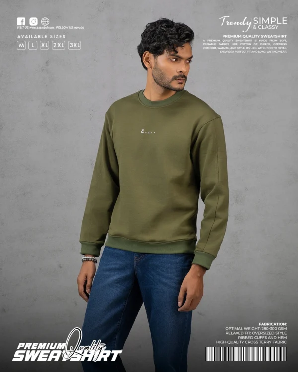 Axaro Squad Olive Sweatshirt