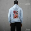 Spiderman Sky Blue Hoodie