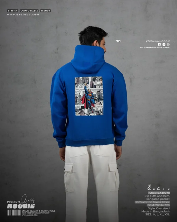 Superman Royal Blue Hoodie