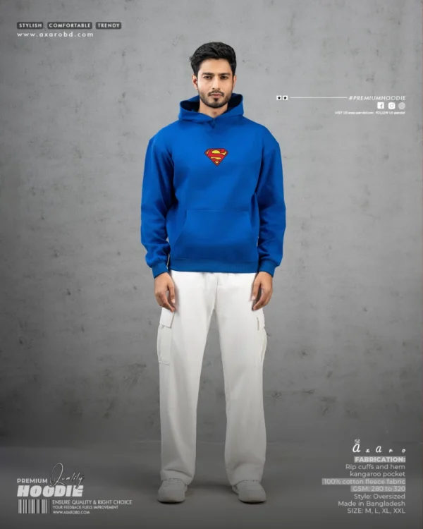 Superman Royal Blue Hoodie