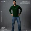 Regular Full Sleeve T-shirt Bottle Green