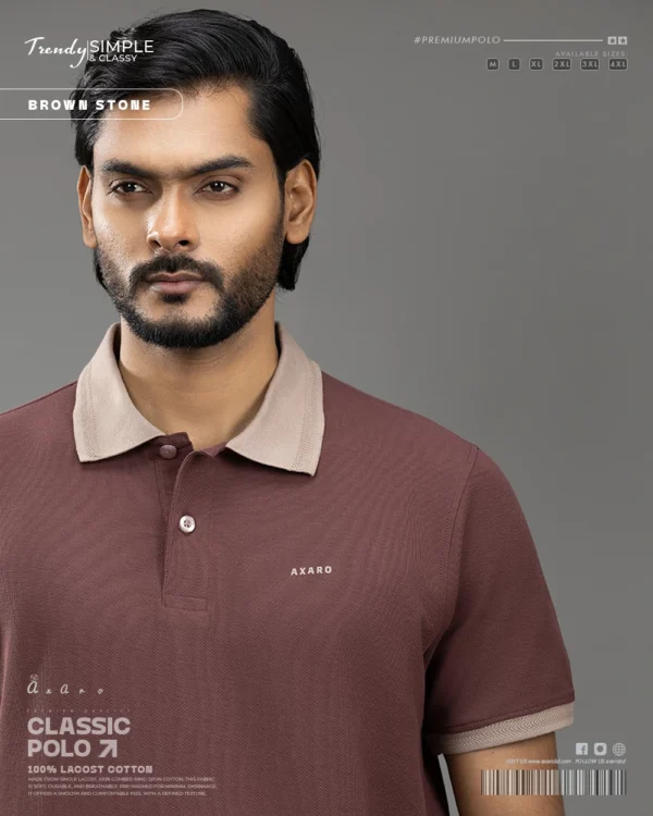 Classic Polo Brown Stone