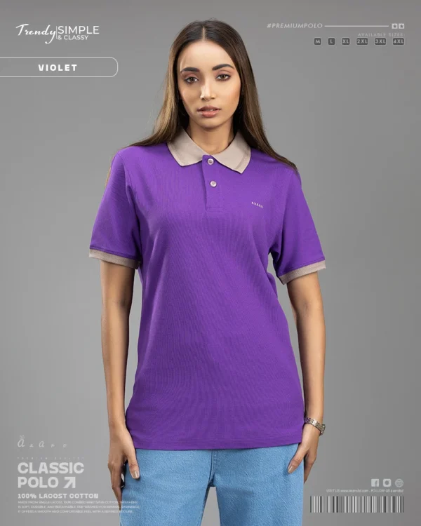 Classic Polo Violet