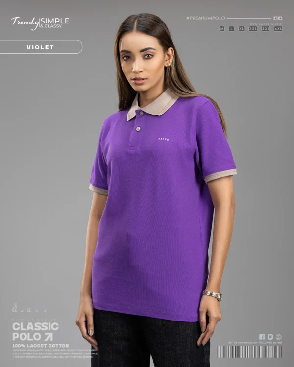 Classic Polo Violet