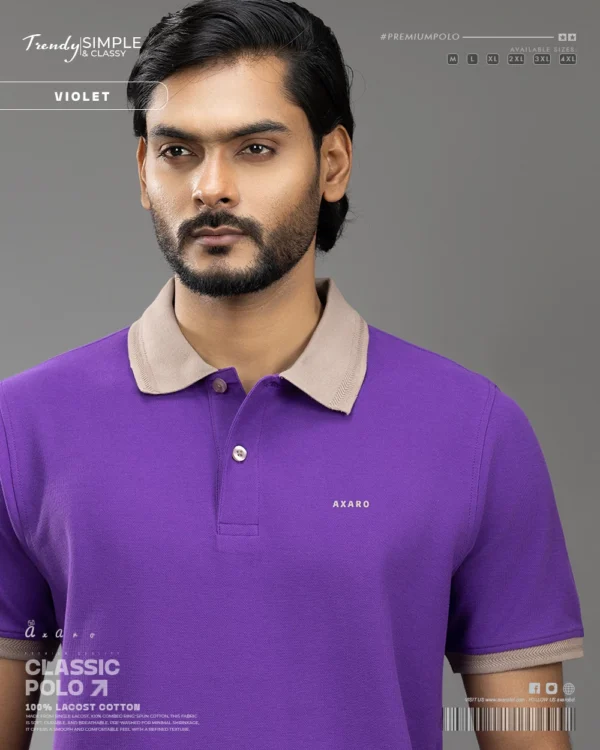 Classic Polo Violet