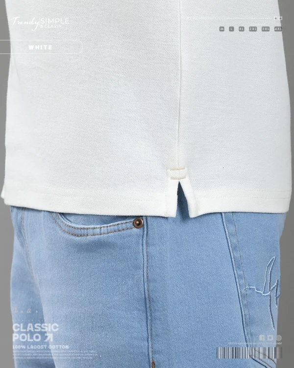 Classic Polo White