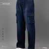 Men's Baggy Jeans Dark Blue