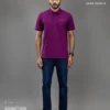 Signature Polo Dark Purple