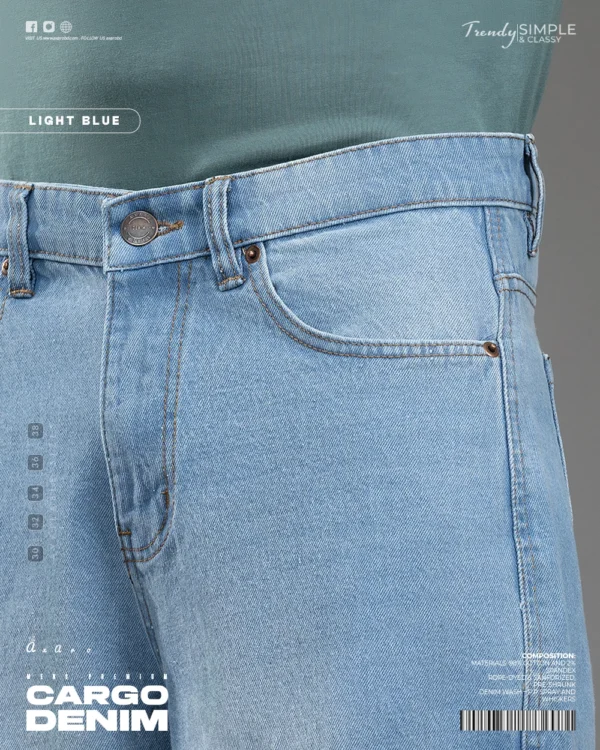 Men's Baggy Jeans Light Blue